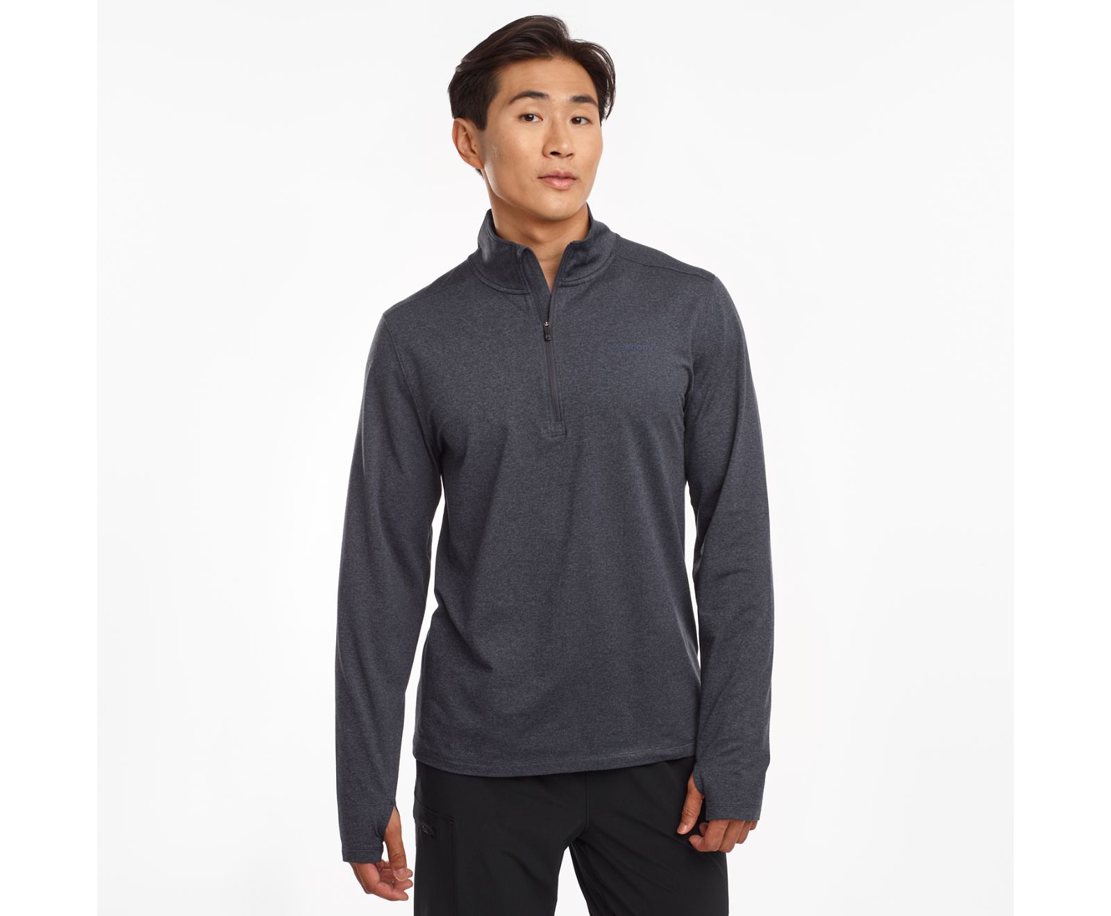 Chaquetas Saucony Sunday 1/4 Zip Hombre Azules | México 679EBCX